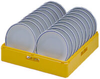Basket yellow for flat plates, 867002